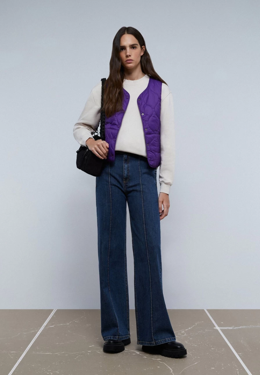 "ScalpersCompany Light Gstaad Purple Women's Fashion Top"