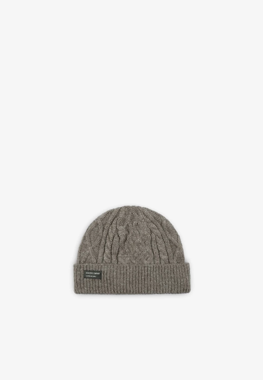 "ScalpersCompany Men's Eight Beanie - Winter Knit Hat for Men"