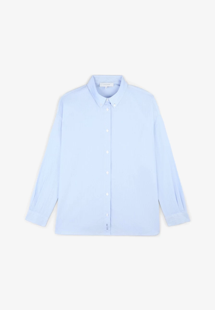 "ScalpersCompany Women's Blue Boppy Shirt – Stylish & Comfortable Top"