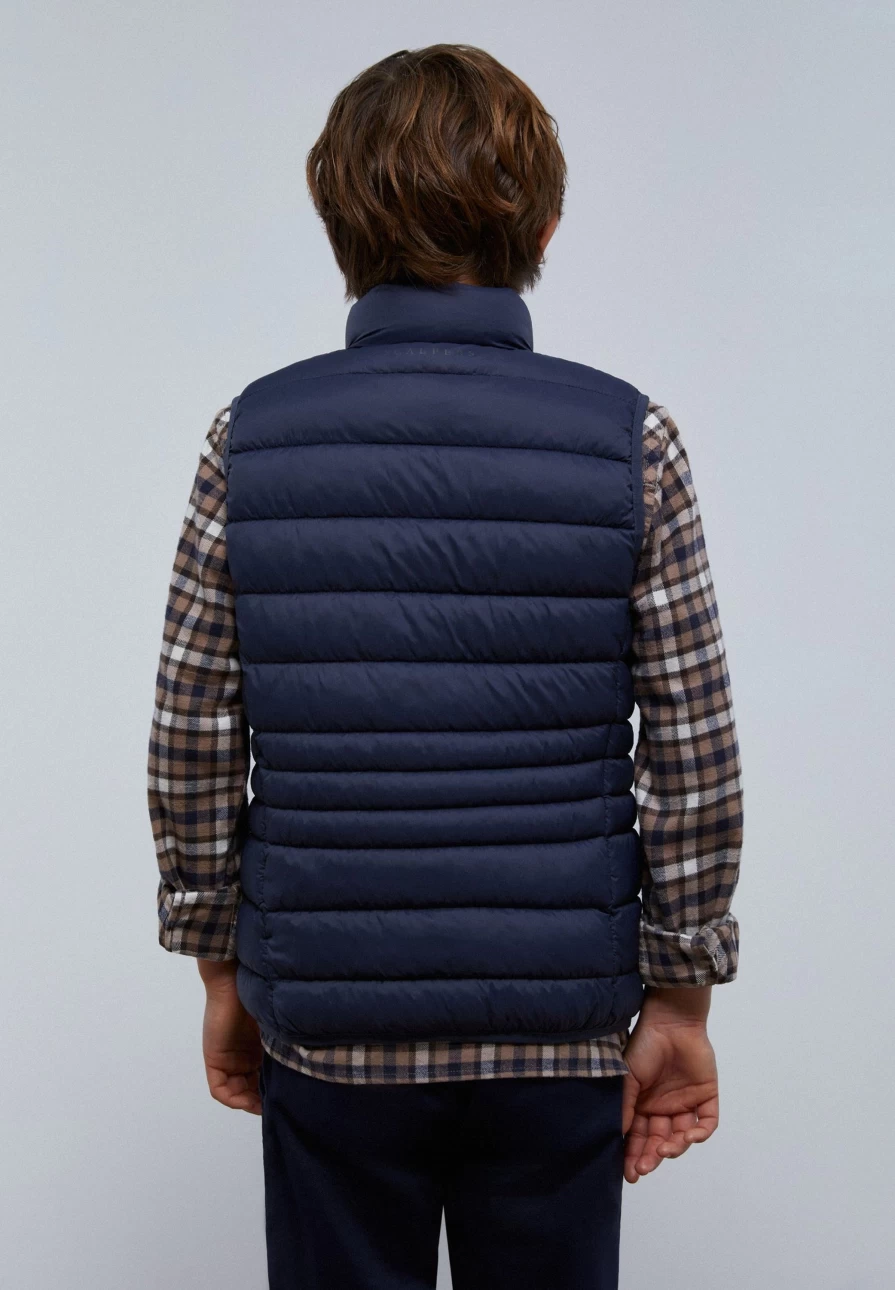 Scalpers Company Navy Gstaad Vest for Kids - New Nos Style