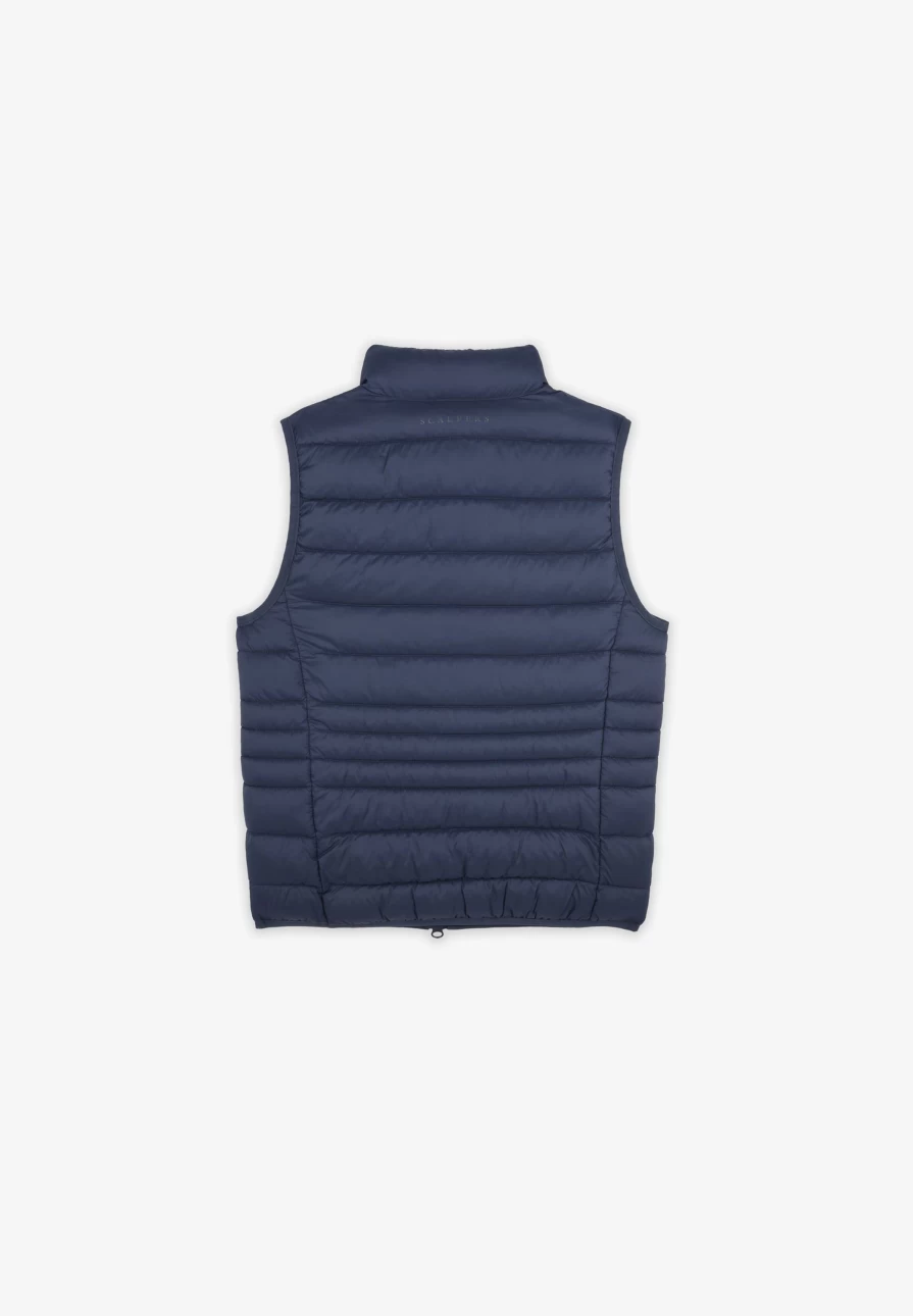 Scalpers Company Navy Gstaad Vest for Kids - New Nos Style