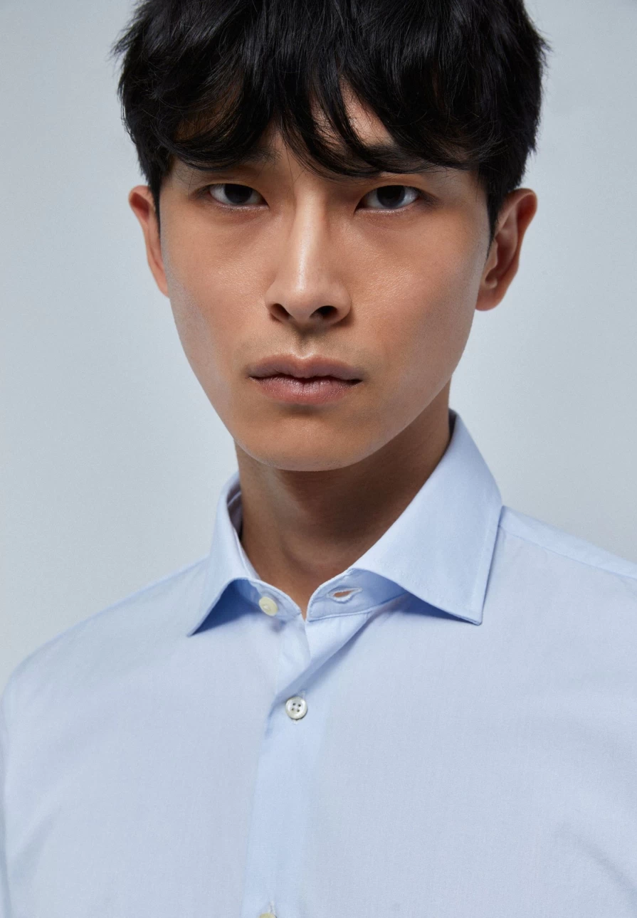 "Slim Fit Smart Shirt for Men | Sky Blue Dress Shirt by ScalpersCompany"