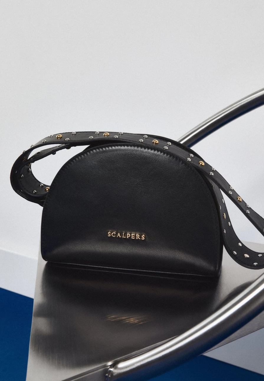 "ScalpersCompany Women's Stylish Half-Moon Leather Handbag - Premium Quality Designer Purse"