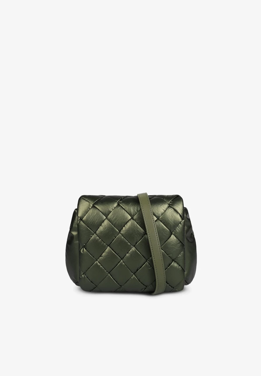 "ScalpersCompany Women's Quilted Handbag with Adjustable Multi-Position Handle"