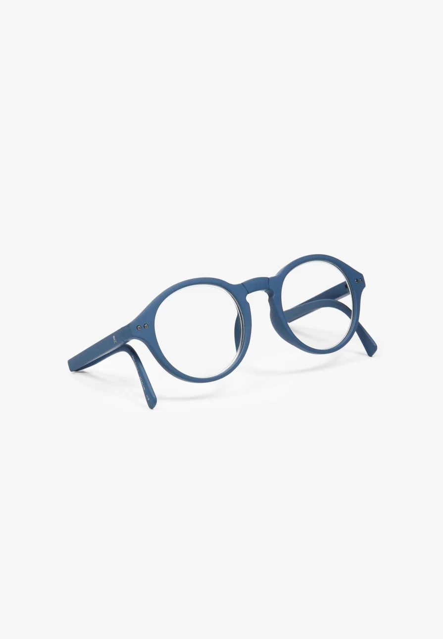 "ScalpersCompany Foldable Blue Glasses for Men – Portable & Compact Eyewear"
