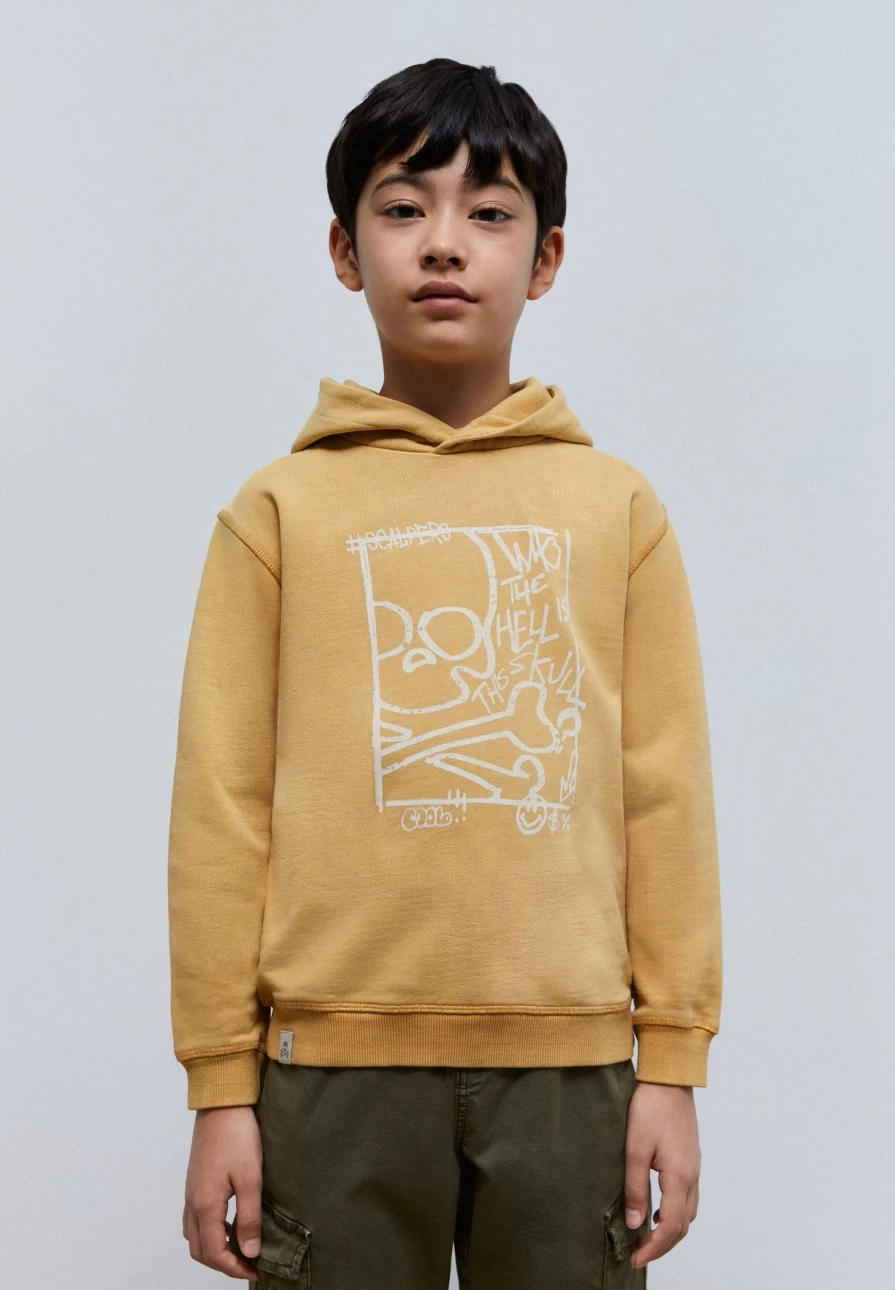 "ScalpersCompany Kids Hoodie - Stylish Front Print Pullover for Children"